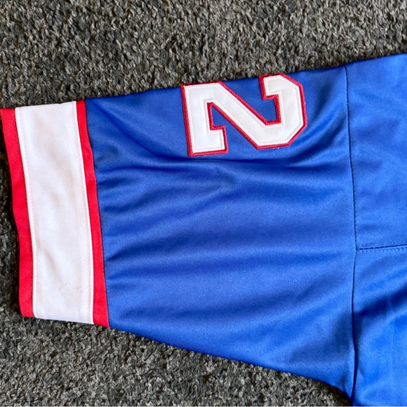 Mitchell & Ness Buffalo Bills Mens Jim Kelly NFL Legacy Royal Jersey - Picture 9 of 13
